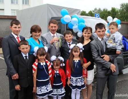 Многодетные семьи Башкортостана уже в следующем году не будут платить транспортный налог
