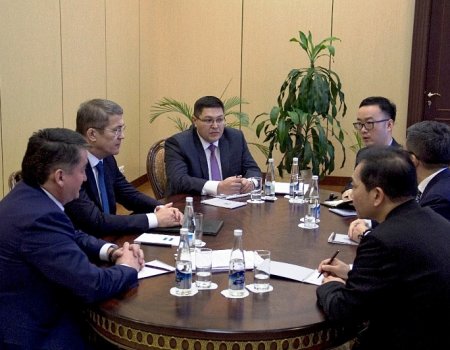 Радий Хабиров обсудил с китайскими инвесторами проект строительства цементного завода в Зауралье