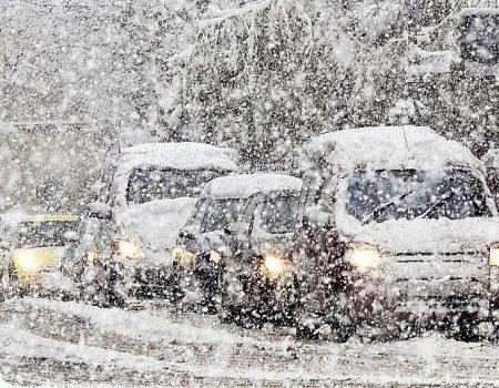 В Башкортостане объявлено штормовое предупреждение из-за сильного снегопада