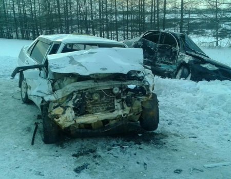В Башкортостане произошло массовое ДТП: пострадали 4 человека