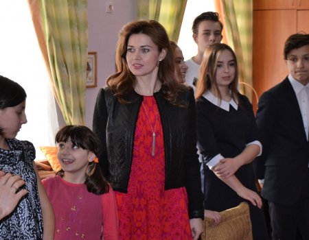 ФК «Уфа» вместе с супругой врио главы Башкирии навестили воспитанников детского дома