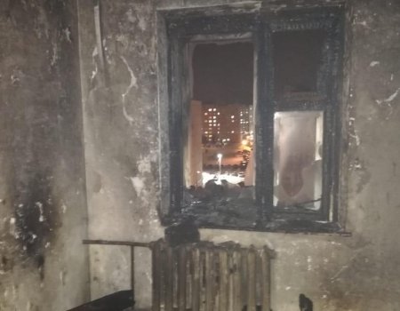 В Башкортостане в пожаре едва не погибла многодетная семья с тремя детьми