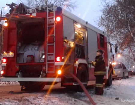 В Башкортостане в сгоревшем доме огнеборцы обнаружили тела двоих мужчин