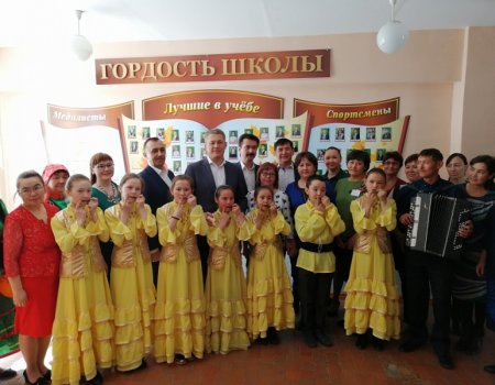 Радий Хабиров посетил деревню Мулдакаево Учалинского района Башкирии