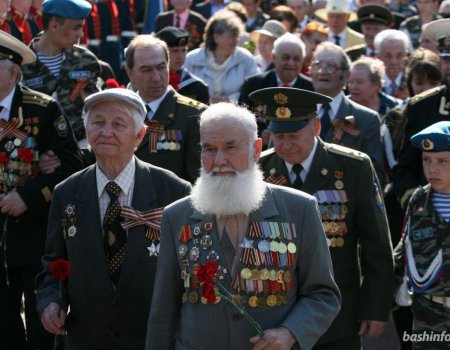 В Башкирии День Победы встречают 38101 ветеранов и тружеников тыла
