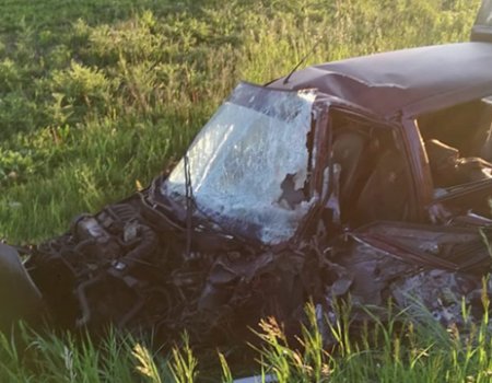 В Башкортостане лоб в лоб столкнулись грузовик и легковушка: погиб 24-летний парень