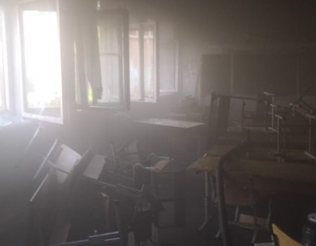 Загорелась мебель: из уфимского лицея эвакуировали 38 сотрудников и детей