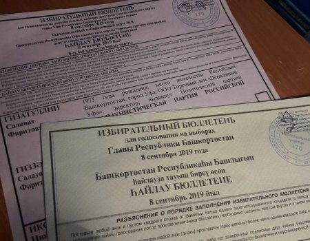 На выборах в Башкирии можно получить бюллетень на башкирском и татарском языках