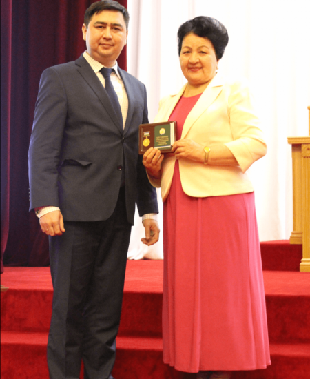 В Уфе общественникам вручили юбилейные медали «100 лет образования Республики Башкортостан