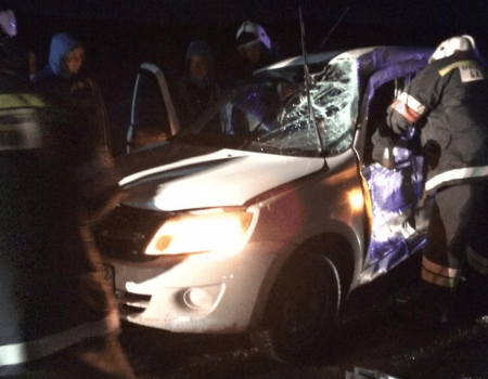 Под Уфой при столкновении двух автомобилей погибла женщина-водитель