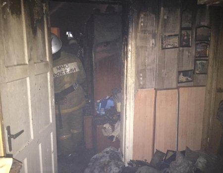 В Уфе произошел крупный пожар: погибли две женщины, один мужчина госпитализирован