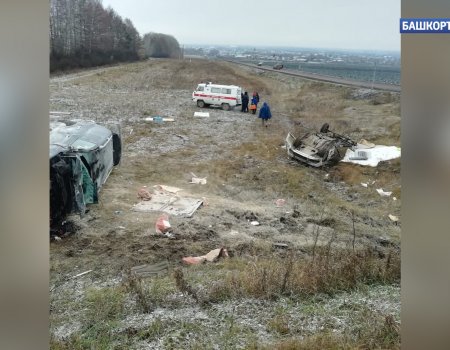Серьезное ДТП на трассе в Башкортостане: водители выжили чудом