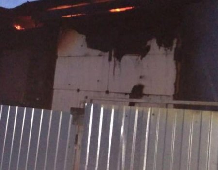 В Уфе при пожаре в садовом доме пострадали двое малолетних детей