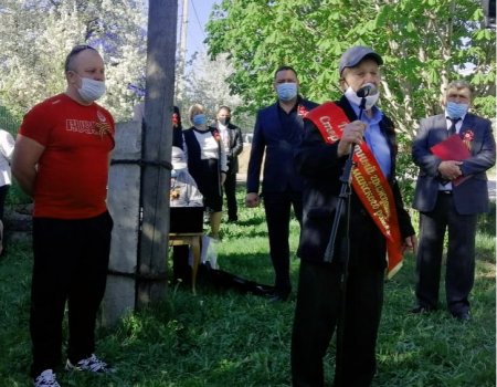 В Стерлитамакском районе Башкортостана парад в честь ветерана стал для него неожиданностью