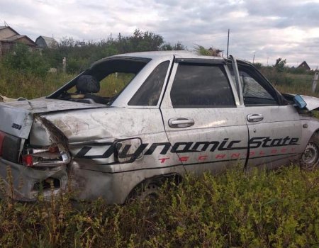В Башкортостане опрокинулся ВАЗ-2110: водитель скончался