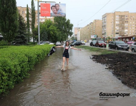 В ближайшие дни Башкортостан ждут грозы, ливни и относительно теплая погода