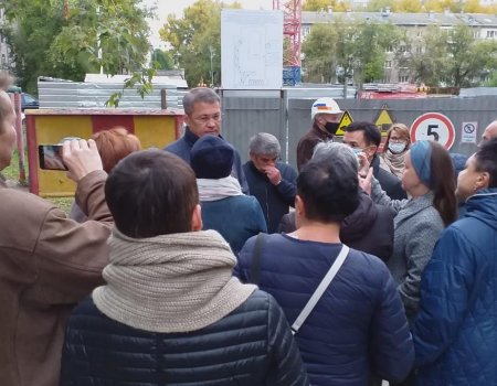 Жители Уфы одобрили решения Радия Хабирова об остановке точечной застройки на Руставели