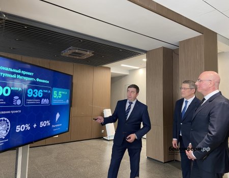Вице-премьер РФ ознакомился с башкирским проектом «Доступный интернет»