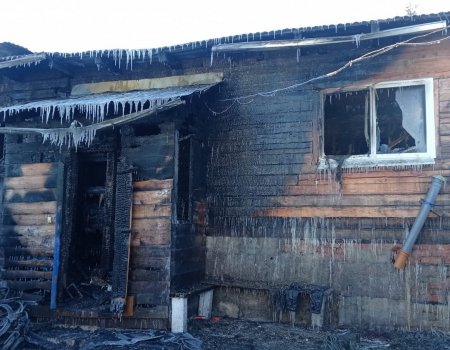 Жительница Башкирии погибла в горящем доме