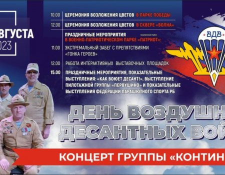 В Башкортостане 2 августа в парке «Патриот» отметят День Воздушно-десантных войск
