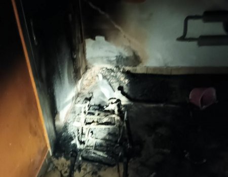 60 человек эвакуировались из-за пожара в многоквартирном доме под Уфой