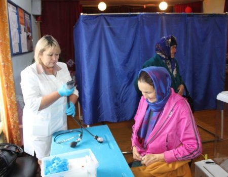 На избирательном участке Башкортостана открылся прививочный пункт