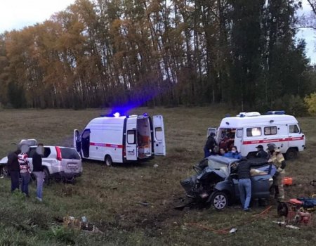 В Башкортостане в ДТП с двумя иномарками погибли 22-летний водитель и 18-летняя пассажирка