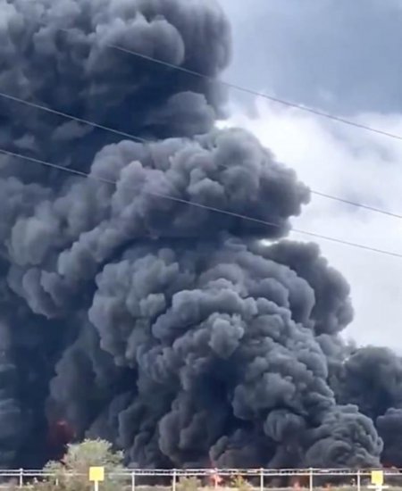 В МЧС по Башкортостану прокомментировали инцидент с горящей мазутной ямой