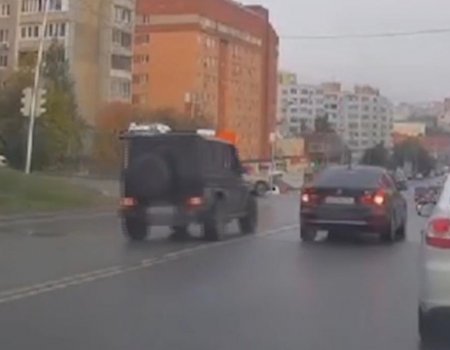 В Уфе сотрудники ГИБДД нашли водителя Mercedes-Benz, грубо нарушившего ПДД