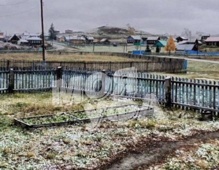 В Башкортостане выпал первый октябрьский снег