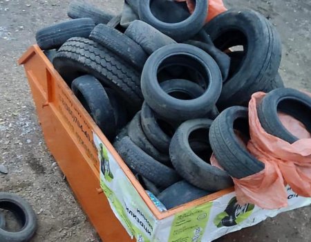 В Уфе подвели итоги акции по утилизации шин