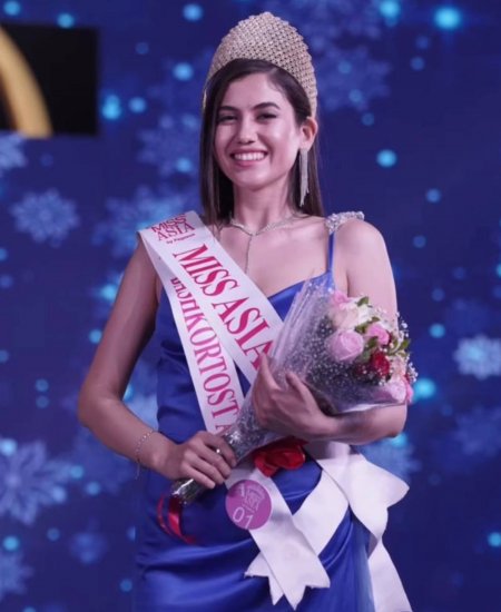 Илюза Исяндавлетова из Башкортостана выиграла Гран-при в конкурсе «Мисс Азия-2023»