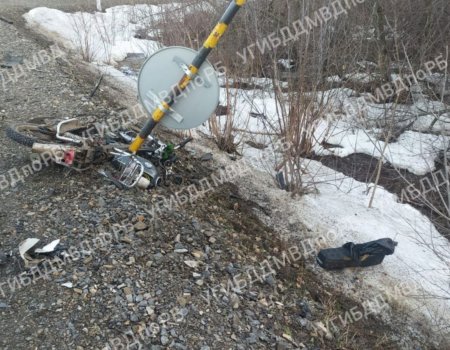 Не уступил дорогу: на трассе в Башкирии погиб водитель мопеда