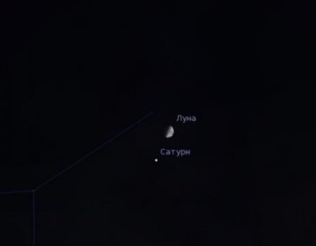 Сегодня ночью уфимцы смогут наблюдать соединение Сатурна и Луны