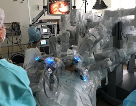 В Уфе хирурги с помощью робота провели операцию по шунтированию артерий