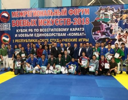 В Уфе прошли первые Студенческие игры боевых искусств Башкортостана
