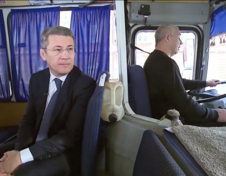 Сегодня телеканал «Россия» покажет, как Хабиров проехался в уфимской маршрутке