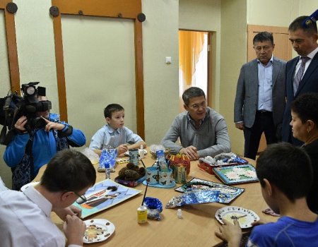 Врио Главы Башкирии Радий Хабирова посетил белебеевский детский дом
