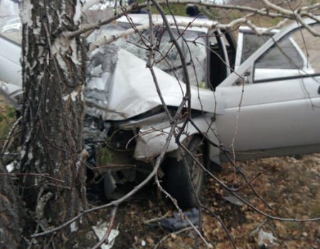 Башкортостане автомобиль улетел в кювет: пассажир погиб, водитель госпитализирован
