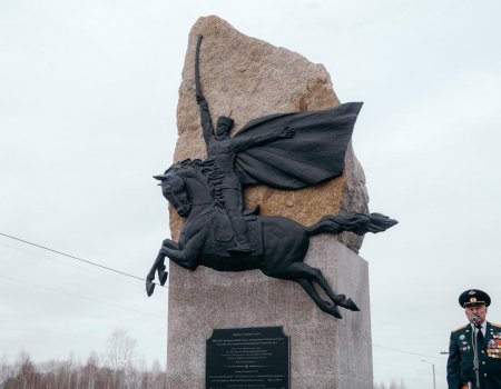 В Челябинской области открыли памятник 112-й Башкирской кавалерийской дивизии