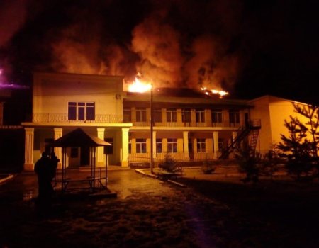 В Башкортостане сгорела сельская поликлиника