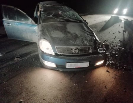 В Салаватском районе водитель погиб, опрокинувшись на проезжей части