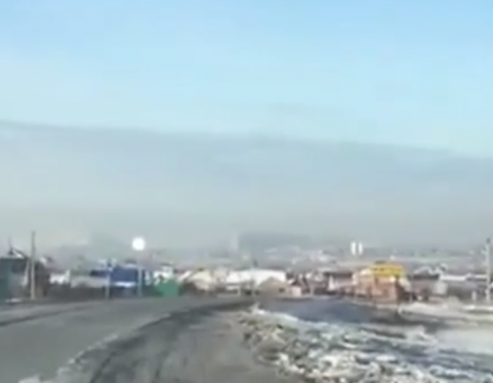 Жители Сибая жалуются на смог, нависший над городом
