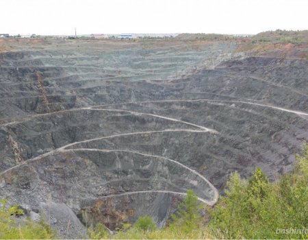 В Сибае ухудшилась экологическая обстановка: в карьере комбината тлеет руда