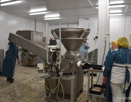 В Уфе открылось новое производство по переработке мяса и выпуску колбасных изделий