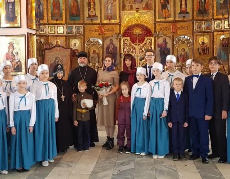 Супруга Радия Хабирова посетила монастырь Святой Варвары в Ишимбайском районе