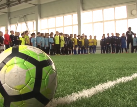 В Уфе появился первый в республике крытый манеж для юных футболистов