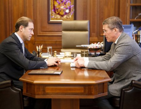 Радий Хабиров встретился с главой Минпромторга РФ