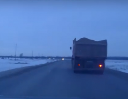 На дорогах Башкортостана появилась машина-призрак - видео