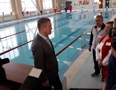 В Ермекево открылся новый ФОК с бассейном